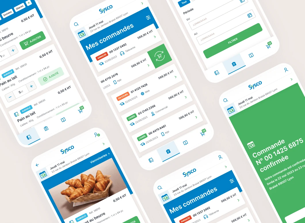 Sysco : visuel du projet